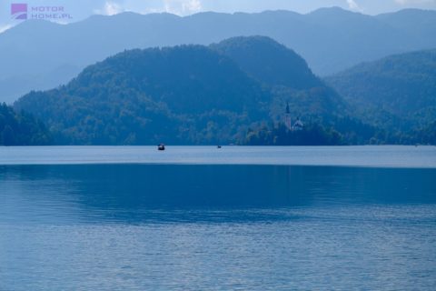 Słowenia kamperem - Jezioro Bled