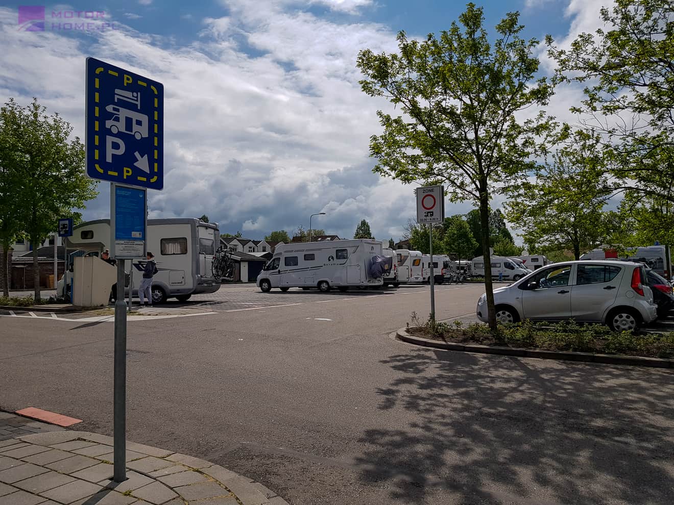 Parking dla kamperów - Holandia
