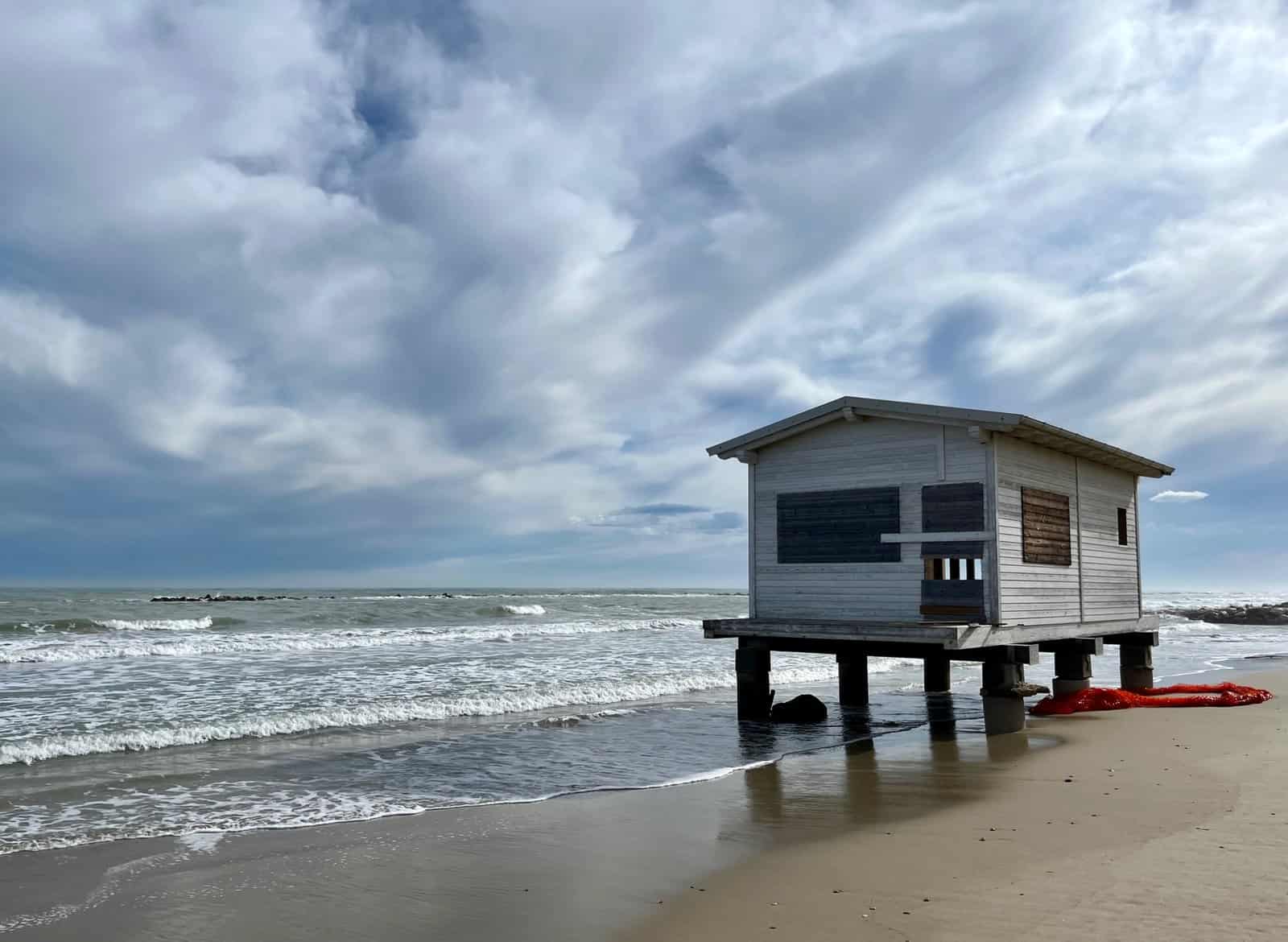 Kamperem do Włoch - plaże